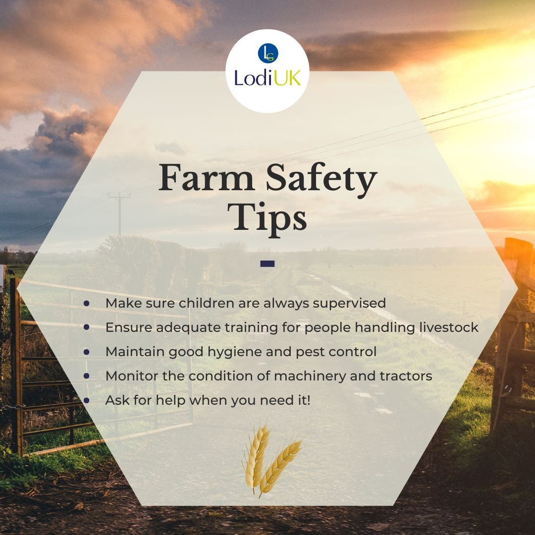 Farm safety foundation tips