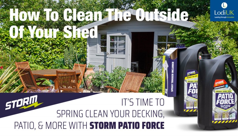 How To Clean The Outside Of Your Shed 