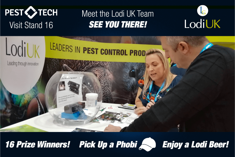 Lodi UK is PestTech's Stand to Visit