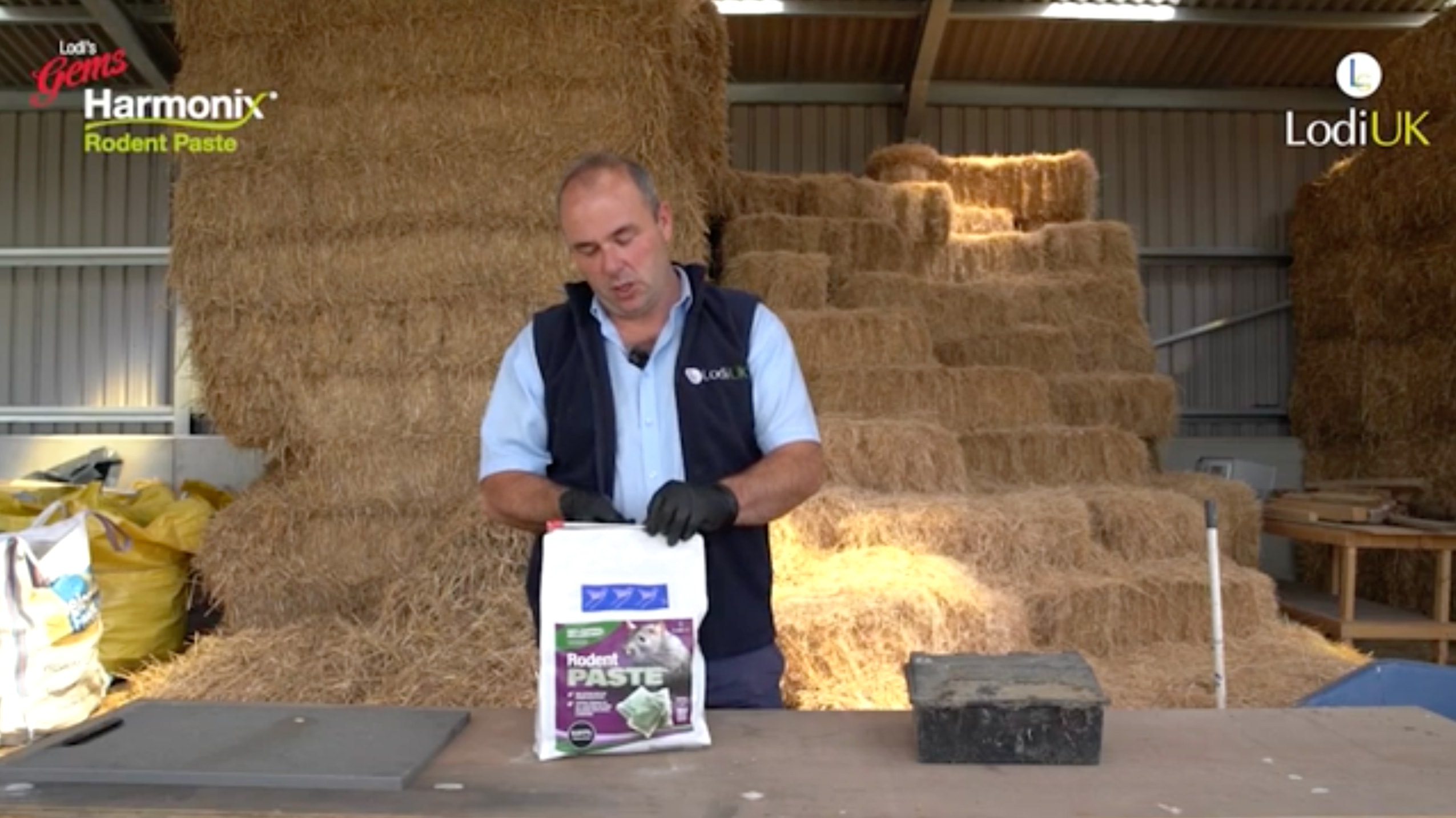 Using Lodi's Gems New Rodenticide for UK Farm Rodent Control