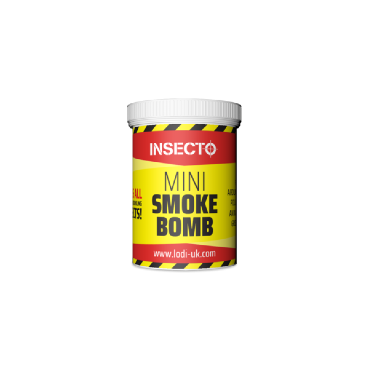 Mini smoke bomb fly control