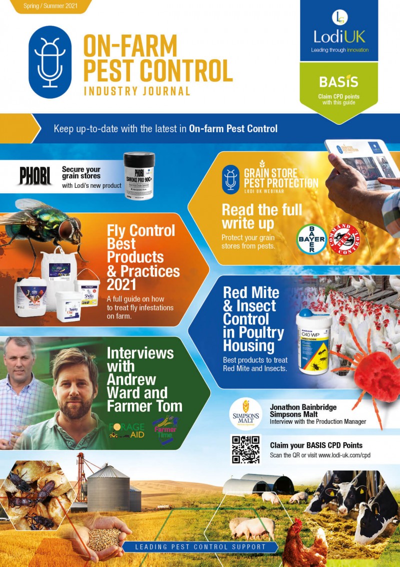 Lodi's On-farm Pest Control Industry Journal Spring/Summer 2021 is Out Now!