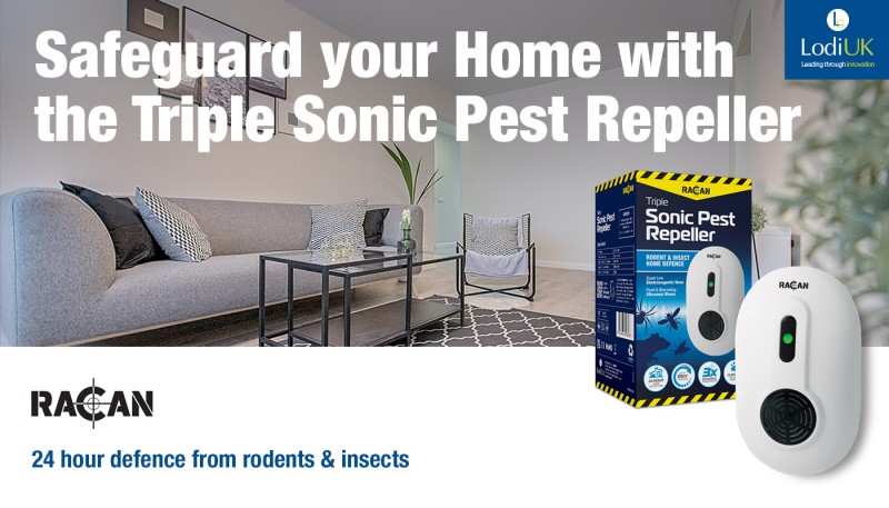 Safeguard your Home with the Triple Sonic Pest Repeller