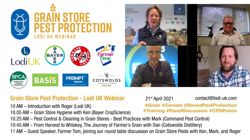 Grain Store Pest Protection - Lodi UK Training Webinar