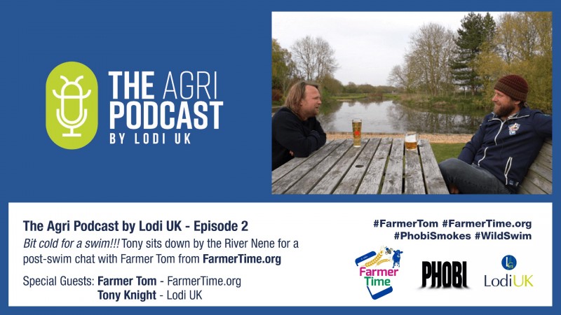  Episode 2 of The Agri Podcast - A Cold Swim with Farmer Tom from FarmerTime!