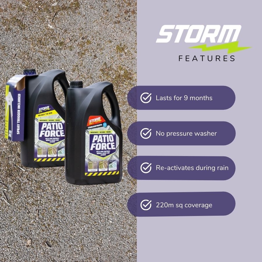 Why do you need to use a chemical patio cleaner? Lodi UK