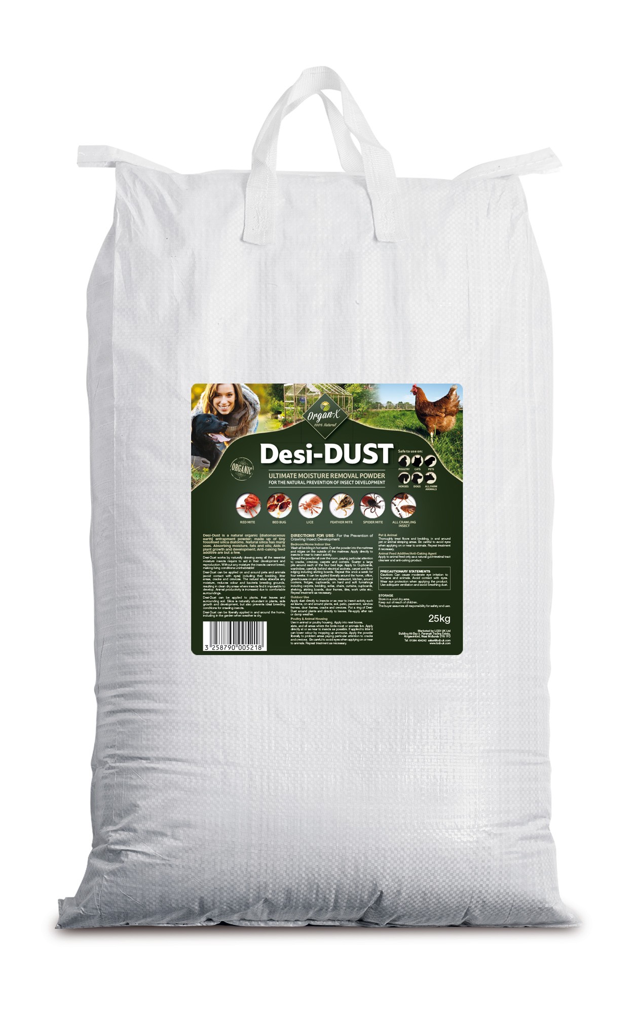 Organ-X Desi Dust 25kg