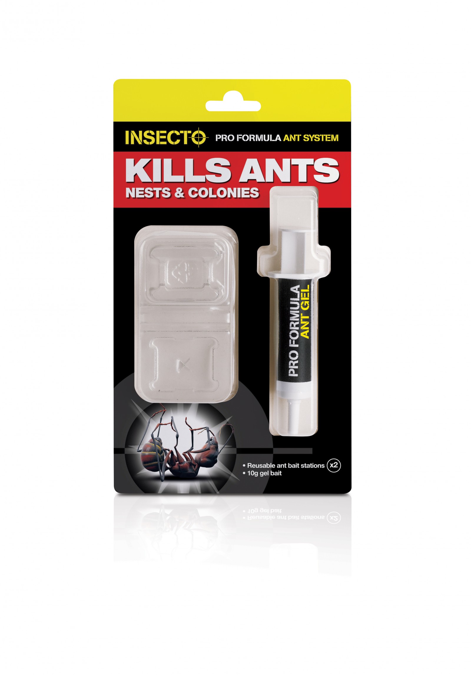 INS3022 - Insecto Pro Formula Ant System 10g Gel Bait - 2 X Bait Station.jpg Insecto Pro Formula Ant System 10g Gel Bait/2 X Bait Station