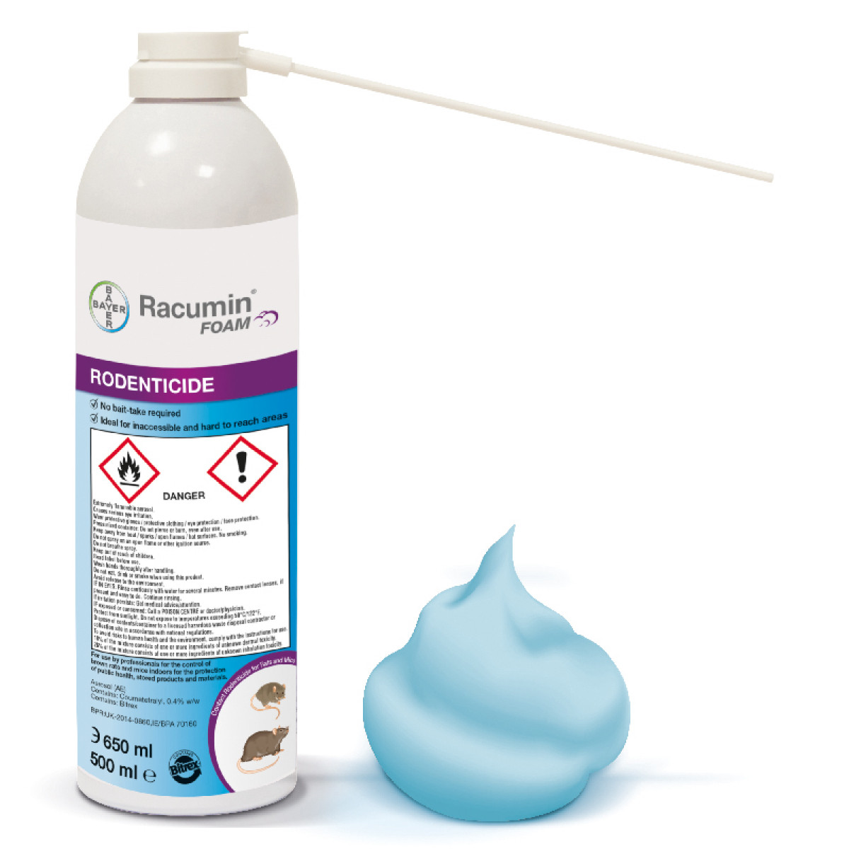 Racumin Foam - Produit anti rat professionnel