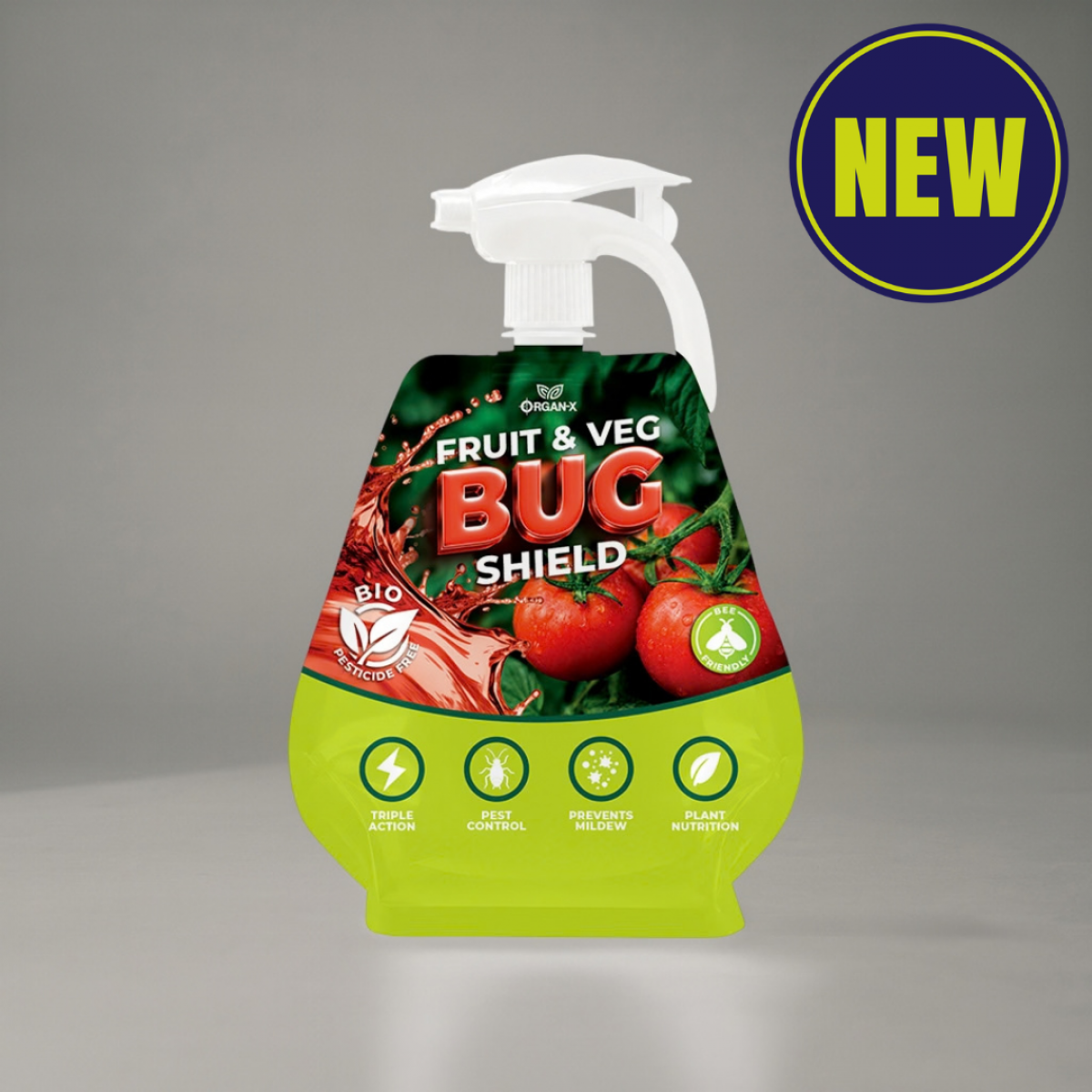 NEW Fruit & Veg Bug Shield Spray.png ORGAN-X Fruit & Veg BUG Shield 1L