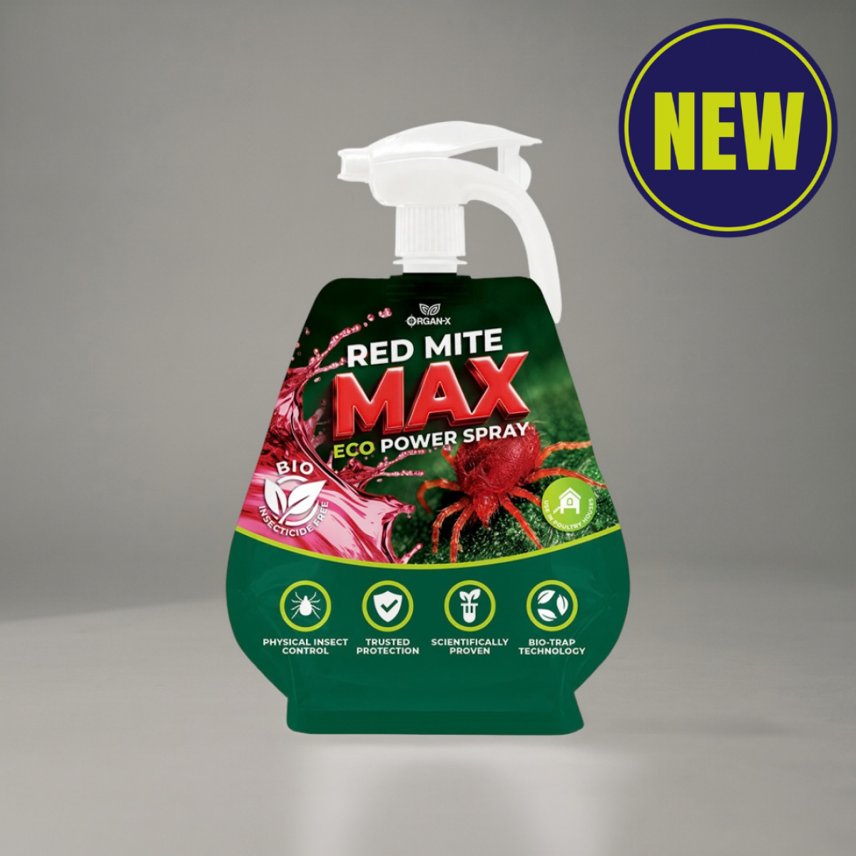 Organ-X Red Mite Max Eco Power Spray 1L