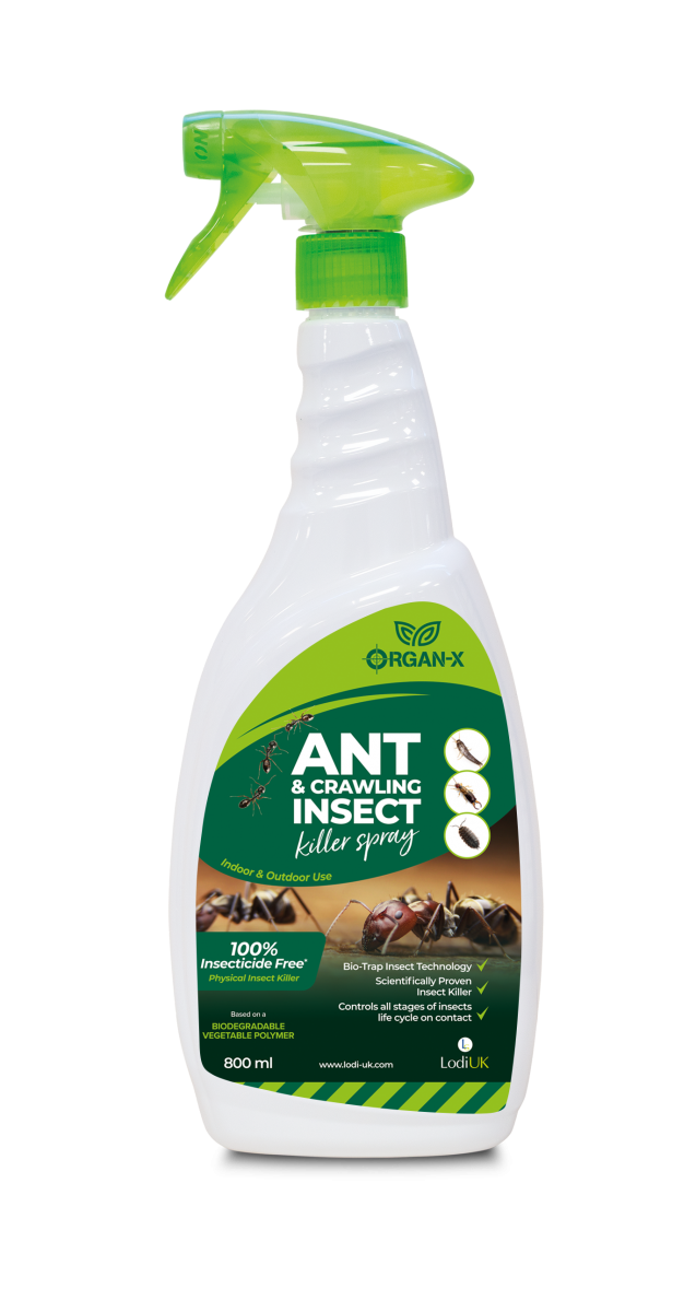 Organ-X Ant & Crawling Insect Killer Spray 800ml