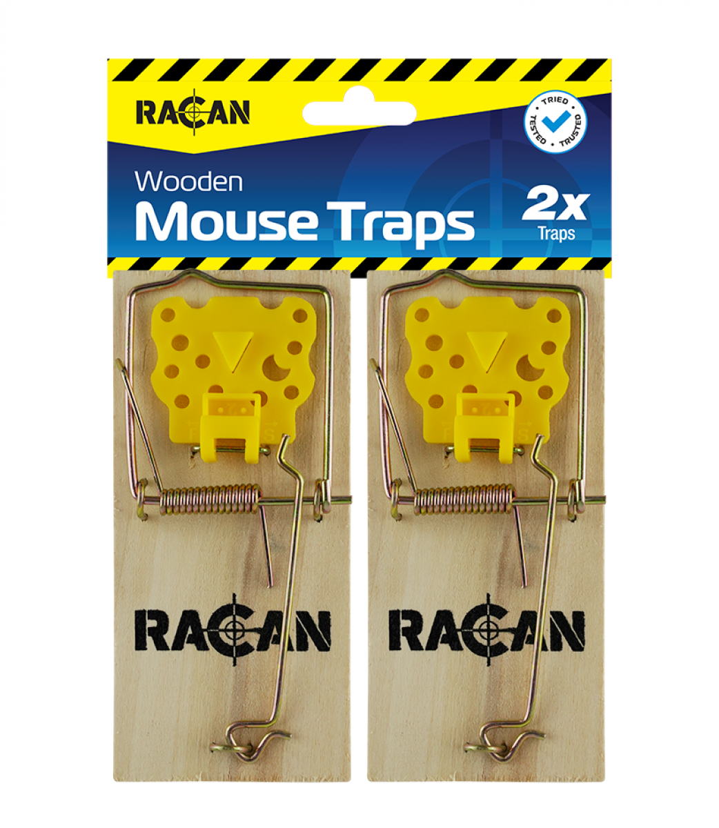 Racan Wooden Mouse Traps