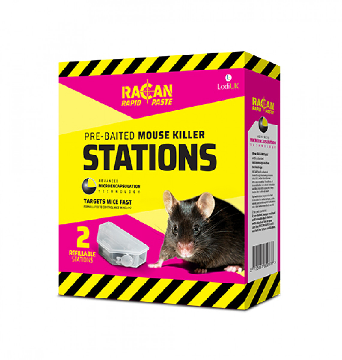 Racan Rapid Mouse Killer Stations