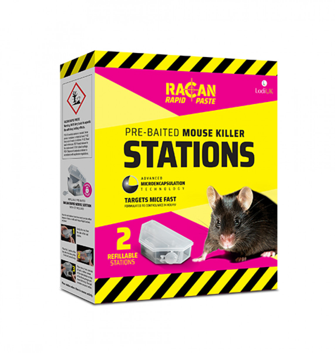Racan Rapid Mouse Killer Stations