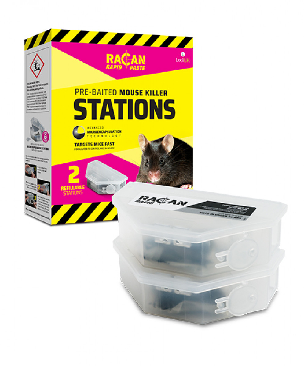Racan Rapid Mouse Killer Stations