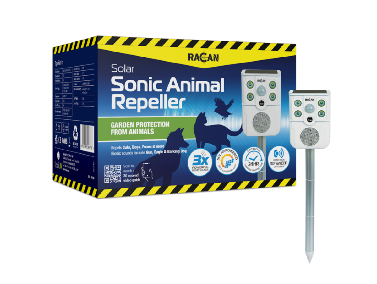 Racan Solar Sonic Animal Repeller 